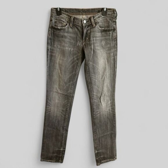 Citizens of Humanity USA Made distressed size 27 ladies cut 3166 retro western - Picture 1 of 12